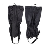 Waterproof Leg Gaiters Boot Shoe Cover  Nylon Snow Proof Hiking Leggings For Men & Women Hiking, Skiing, Walking, Climbing, Hunting black