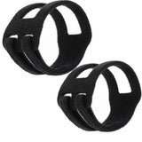 Wrist Wrap - Lightweight, Breathable Support for Everyday Wear | Ideal for Typing, Cooking, Fitness, Various Sports That use The Wrist.  2pcs black