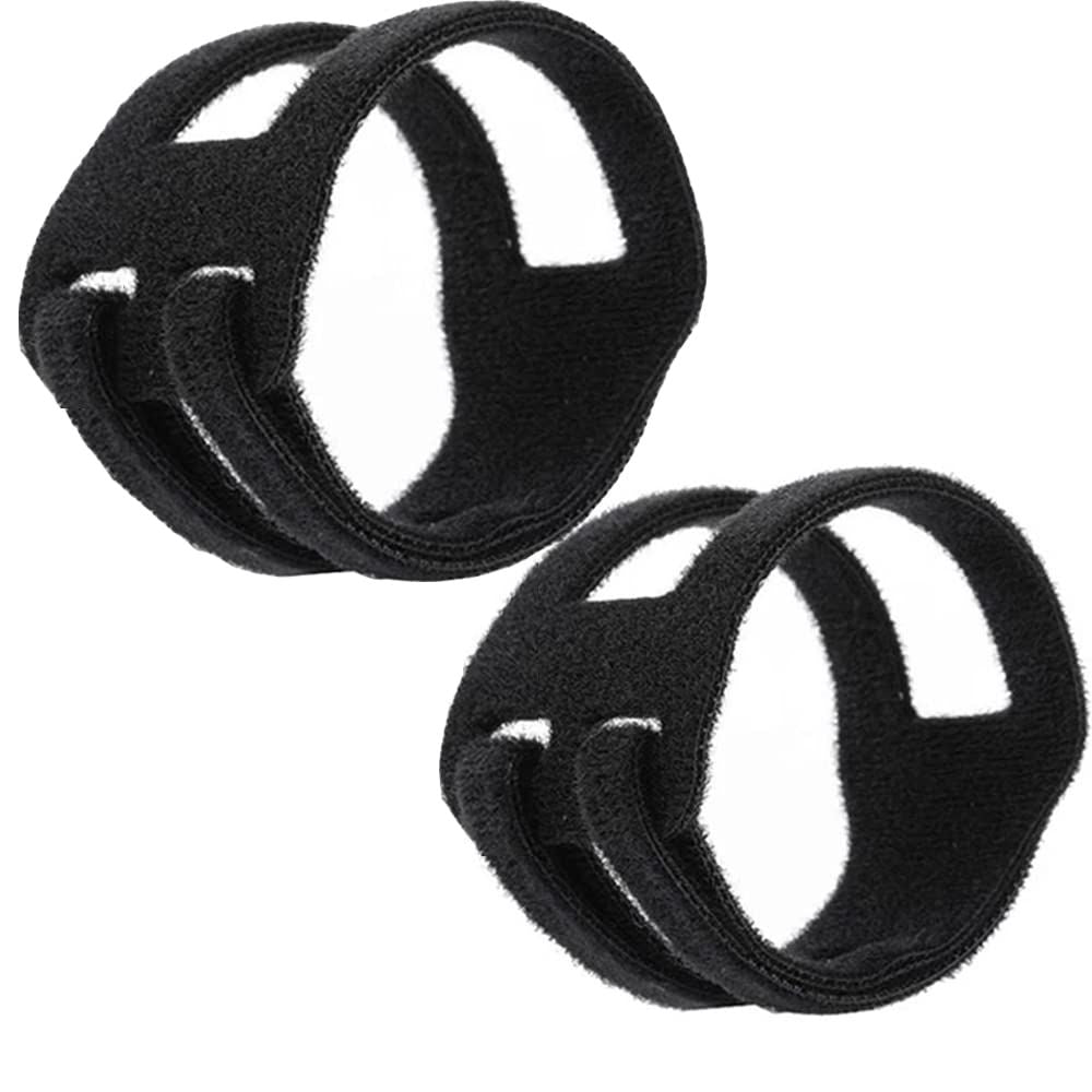 Wrist Wrap - Lightweight, Breathable Support for Everyday Wear | Ideal for Typing, Cooking, Fitness, Various Sports That use The Wrist.  2pcs black
