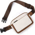 Belt Bag for Women, Mini Everywhere Crossbody Waist Bag Adjustable Strap, Vegan Leather Women&