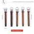 Pottery Handle Making Tool Sculpture Scraper Pottery Carving Tool Pottery Cup Handle Shape Tool for Tea Cup Mug Utensil Vase Handle Clay Cutters (5 PCS)