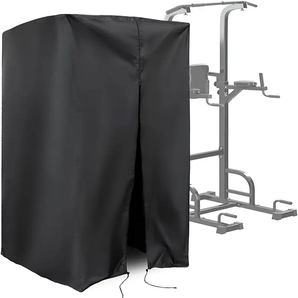 Gym Rack Cover with Waterproof Zipper, Protective Cover for Squat Rack/Weight Lifting Rack/Home Gym Workout Equipment-Indoor or Outdoor