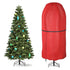 Upright Christmas Tree Storage Bag,Oxford Fabric Tear Resistant Adjustable Christmas Tree Storage Bag for 9 FT Assembled Trees（Excluding Christmas tree）