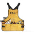 Work Tool Apron for Men and Women, Torso Length with 21 Tool Pockets, Durable Canvas Apron, DIY Enthusiasts, Gifts for Men for Christmas(Yellow)