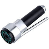 Kitchen Tap Spray Head, ABS Kitchen Tap Sprayer Head, Sink Faucet Sprayer Head Nozzle Replacement Part, Pull Down Faucet Hose Sprayer Head Nozzle , only One Setting, Chrome