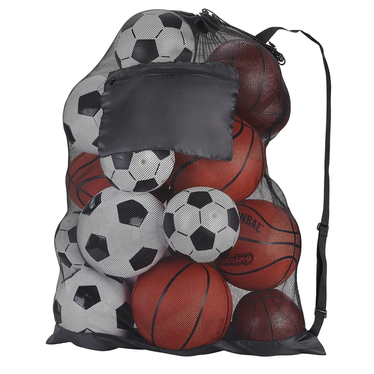 Drawstring Ball Bag - Organize, Store, and Transport Your Sports Basketball, Volleyball, Baseball, Swimming Gear with Ease