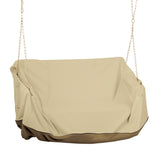 Porch Swing Cover 56 Inch Water-Resistant Oxford Hanging Outdoor Swing Cover All Weather Protected Swing Covers for Outdoor Furniture