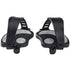 Exercise Bike Pedals with Straps for Bike, Spin Cycling Bike, Indoor Exercycle Bike, Stationary Recumbent Bicycle Replacement Parts