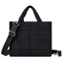 Puffer Crossbody Bags for Women Quilted Tote Bag Puffy Weekender Overnight Bag Nylon Shoulder Handbag