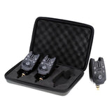 Fishing Bite Alarm Indicator Set LED Fishing Alarms 3 Extendable Aluminum Banksticks with Waterproof Tool Bag, Fishing Rods Set Bank Poles Set for catfishing