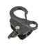Boat Anchor Hook Sliding Hook,Stainless Steel Easy to Use Knotless Anchor System with Quick Release for 3/8" Rope Jet Skis Pontoon  （black）