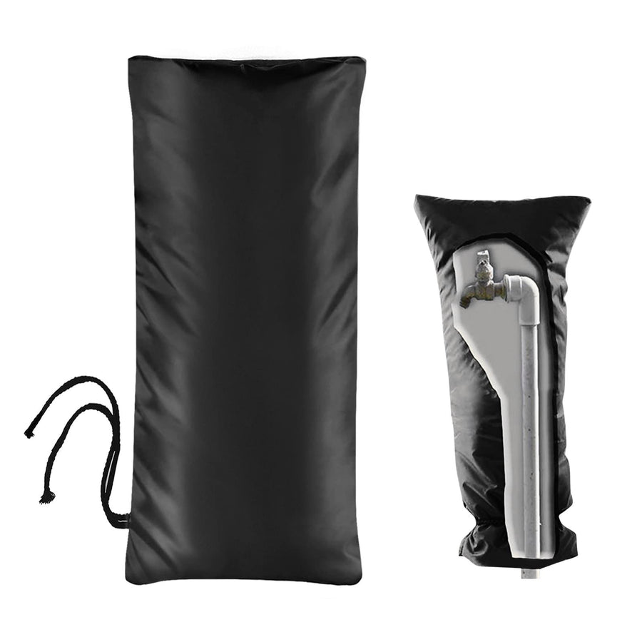 Outdoor Faucet Cover Socks for Winter Freeze Protection, 51*20cm W Large Faucet Covers for Outside, Reusable Outdoor Yard Spigot Cover, Antifreeze Long Water Insulated Faucet Cover Socks