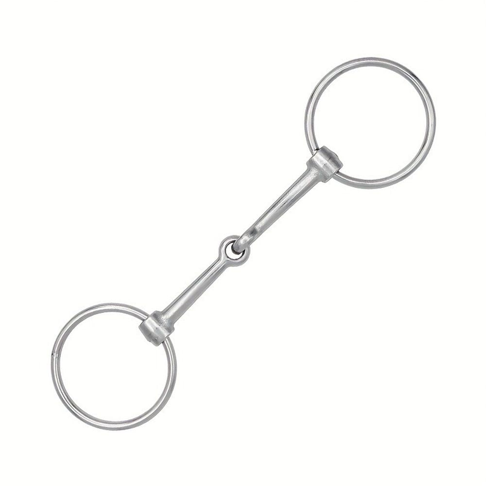 Ring  Hollow Jointed Mouth for Equestrian Supplies   Enhanced Control and Comfort, Jointed Chewing Mouth Roller, Suitable for Training Horses