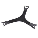 Security Hand Strap Holder Finger Grip for Tablets -Non Slip Hands Supports for Reading Works Travels 8-8.5 inches  black
