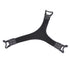 Security Hand Strap Holder Finger Grip for Tablets -Non Slip Hands Supports for Reading Works Travels 8-8.5 inches  black