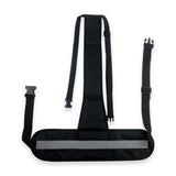 Wheelchair Safety Belt,T-Shape Chair Waist Lap Strap Prevent Tilting or Falling,Patients Safety Harness Fixed Elderly Belt with Easy Release Buckles for Patient,Elderly & Disabled (Black)