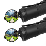 2 Pcs Bicycle Mirror for Handlebars - Mini Rear View, Foldable, 360 Rotatable Universal Mirror for Road Bike With Rubber Mounting Sleeve（28-32mm）