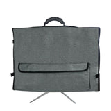 27 Inch Monitor Carrying Case, Universal 27" Computer Monitor Bag with Rubber Handle and Pockets, Gray