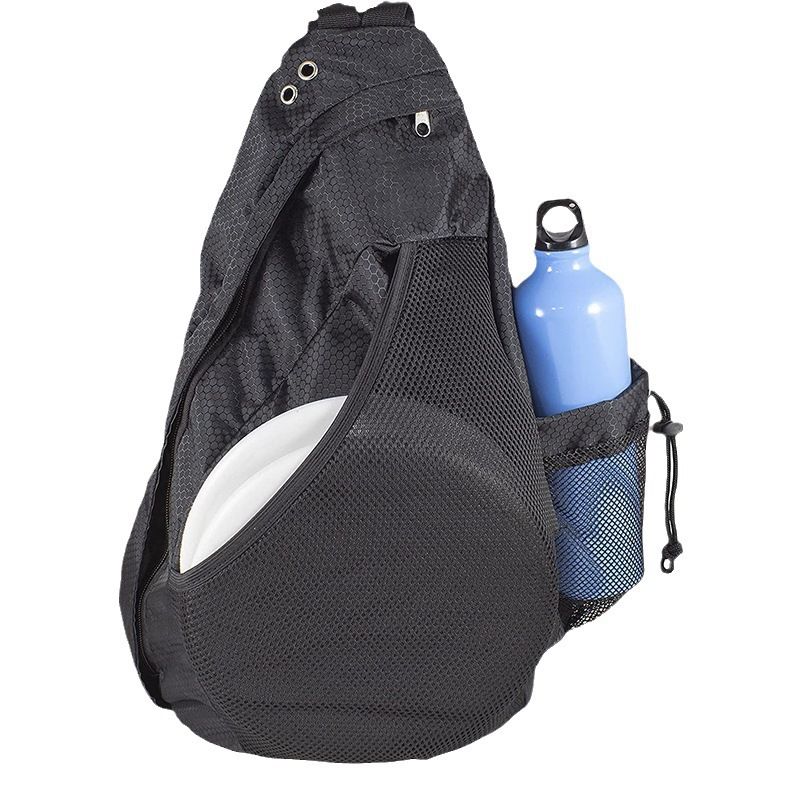 Disc Golf Bag with Retriever Holder and Storage Pockets, Disc Golf Backpack with 8-10 Disc Capacity, Deluxe Bag（oniy bag）