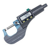 Digital Micrometer, Professional Inch/Metric Measuring Tools 0.001 mm Resolution Thickness Gauge, Protective Case with Extra Battery