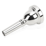6 1/2AL Silver Trombone Mouthpiece - Professional Grade Brass Instrument Mouthpiece for Tenor Trombone, Premium Sound & Durability