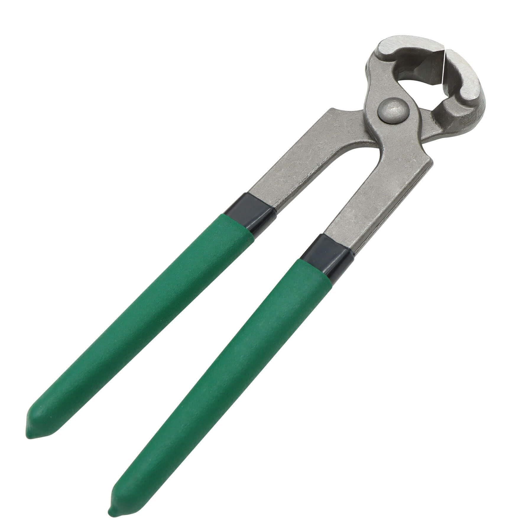 Goats Hoof Nipper 8" Carbon Steel Farrier Tool Multi-Purpose Hoof Trimmers with Plastic Grips for Cattle Sheeps Horses