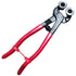 Glass Tile Nippers - Heavy Duty Wheeled Glass Mosaic Nipper & Ceramic Tile Nipper, Tile Cutter Pliers Soft-grip Handle - Shapping Plier, Nipper Cutting Tools (8 Inch ）