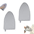 2pcs  Garment Steamer Ironing Gloves Anti Steam Glove Heat Resistant Garment Steamer , Garment Steam Accessories for Clothes（pointed tip）