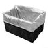 Wiel Bike Basket with Liner Rainproof Cover, Folding Bicycle Basket Easy Install to Front Handlebar or Rear Rack for Commuter Grocery Shopping Picnic