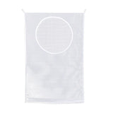 2 pack Hanging Laundry Hamper Bag, Portable Laundry Bag, 29 x 19 Inch Large Foldable Wall Hanging Laundry Basket with 2*2 Adhesive Hooks for Dirty Clothes Organization and Storage