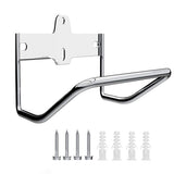 Ladder Hanger for Garage Wall, Ladder Storage Strollers and Folding Chair, Heavy Duty Lader Holder Rust Proof