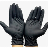 Nitrile Disposable Gloves Pack of 100, Latex Free Safety Working Gloves for Food Handle or Industrial Use