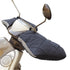 Motorcycle Handlebar Muffs Gloves Riding Cycling Mittens for Scooter E-Bike Snowmobile Cold Weather Waterproof Windproof Thermal Gloves （With reflective strip）