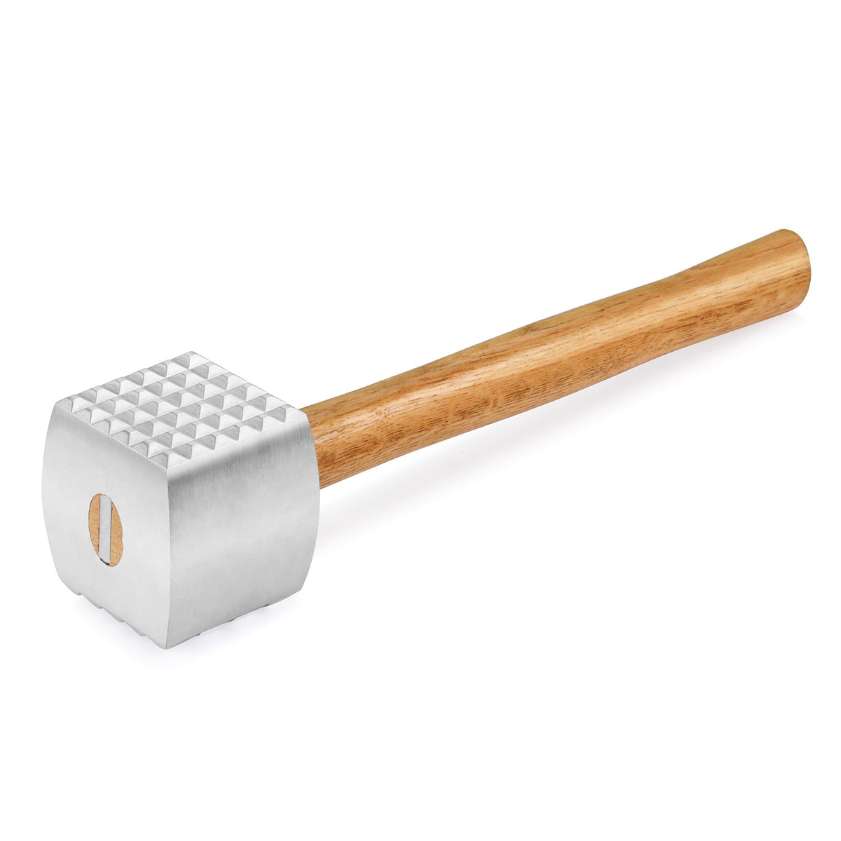 Foodservice  Wood Handle Aluminum Meat Tenderizer/Mallet/Hammer, home Western restaurant steak loosening meat hammer