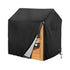 Outdoor Playhouse Cover, Plastic Playhouse Special Waterproof Covers  Double Stitched Seam, All-Weather Protector (Black 210D 145*145*160cm)