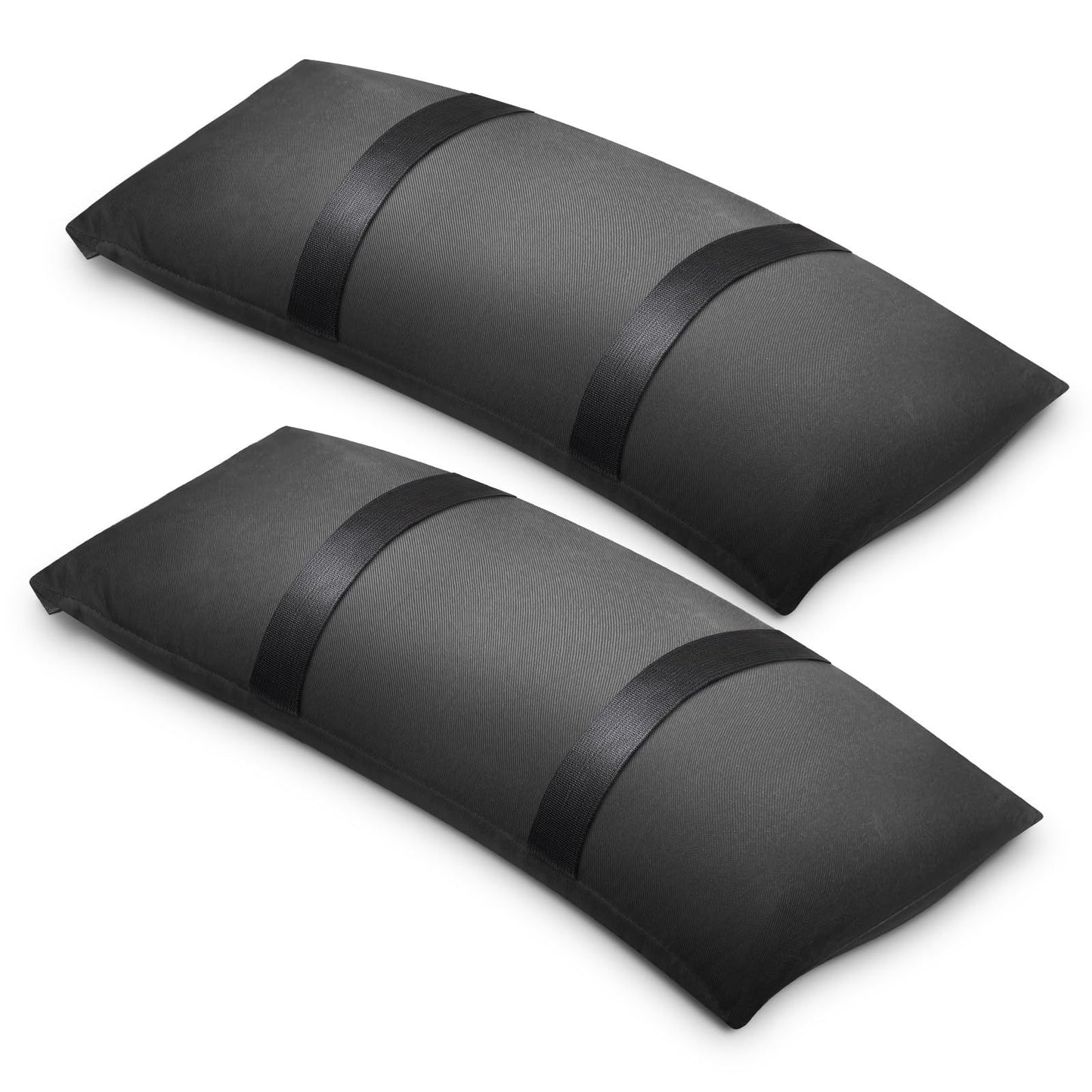 2 Packs Sand Bags for Weight, Outdoor Weatherproof Heavy Duty Weight Sandbag for Furniture Umbrella Stand Garden Cantilevers Poolside Accessories(Without Sand)