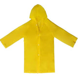 Kids Raincoat  Girl Boy Waterproof Hood rain Jacket Outdoor Age 4-14 YellowRain Poncho, Lightweight Emergency Padded Poncho for Outdoor Activities, Camping, Windy and Stormy Weather