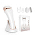 Electric Razor for Women Rechargeable Wet Dry Electric Shaver for Women, Waterproof Lady Shaver for Legs Arm Underarm Bikini Public Body Razor with One Extra Foil Blade， Gold，16.5*5.5*4.4cm