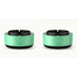 2 in 1 Multifunctional indoor smokeless ashtray, 360 °surround suction intelligent air purifier ashtray, indoor household car intelligent ashtray (Green）2pcs
