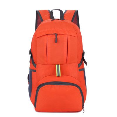 35L Ultralight Lightweight Packable Foldable Travel Camping Hiking Outdoor Sports Backpack Daypack（orang)