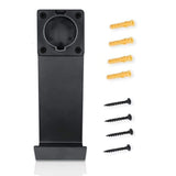 Electric Vehicle Charger Nozzle Holster Dock & J-Hook for Cable Management - Tesla Charger Cord Organizer Compatible with Mobile Connector & Wall Connector，7.4*5*23cmThe packaging includes a base, a hook, four screws, and four expansion wires， J1772 model