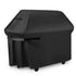 BBQ Grill Cover, 75-Inch Heavy Duty Waterproof UV Resistant Tear Resistant BBQ Gas Grill Cover for 190*71*117cm ,black