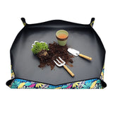 3 PCS 29.5"x 29.5" Waterproof Repotting Mat for Plant Transplanting and Mess Control Repotting Mat for Indoor Plants Transplanting and Dirt Control