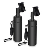 Golf Club Cleaner Brush, Golf Water Brush with Spray Bottle Holdsof Water, Golf Club Cleaning Kit -  Essential Golf Accessories for Men, 2pcs black