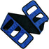 Transfer Belt Transfer Sling - Padded Gait Belt - Heavy Duty Patient Lift, Mobility Standing and Lifting Aid for Disabled, Elderly, Injured - Safely Move from Bed and Wheelchair (Blue)