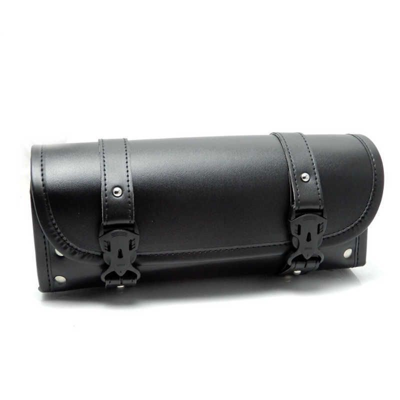 Motorcycle Handlebar Bag,Car Accessories Motorcycle Tool Bag,Pu Leather Motorcycles Fork Bag,Autobikes Side Bag with Straps,Motorcycles Bag,Autobike Storage Bag,Suitable for Most Autobike
