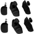 4Pcs Weight Lifting Grips for Men Women, Ergonomics Workout Rubber Fingerless Gym Grips,  Grip for Exercise Bodybuilding,Deadlifts, Exercise, Weight Lifting, Dumbbell