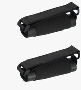 2pcs Disabled Eating Aids Utensil Holders Eating Assistance Hand Cuff for Holding Spoon, Fork, Cutlery Adjustable Nylon Gripping Strap for Limited Mobility, Weak Grip,