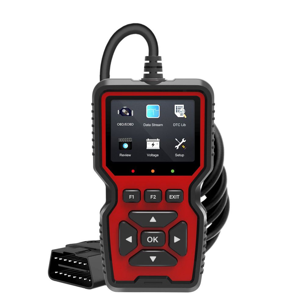 OBD2 Scanner Diagnostic Tool, Check Engine Code Reader OBD2 Scanner with Reset, Mode 6, Mode 8 & I/M Readiness, Auto Check Engine Light Car Diagnostic Scan Tool for All OBDII Car Since 1996