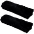 Car Seat Belt Pad,2 Pack Soft Seat Belt Cover for Shoulder Pad Neck Cushion Protector Car Accessories (Black)
